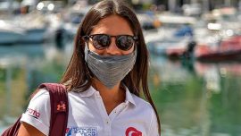 Milli sörfçü Dilara Uralp İspanya’da ikinci oldu