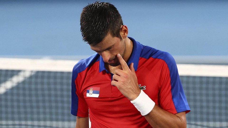 Novak Djokovic’in “altın-slam” hayali suya düştü